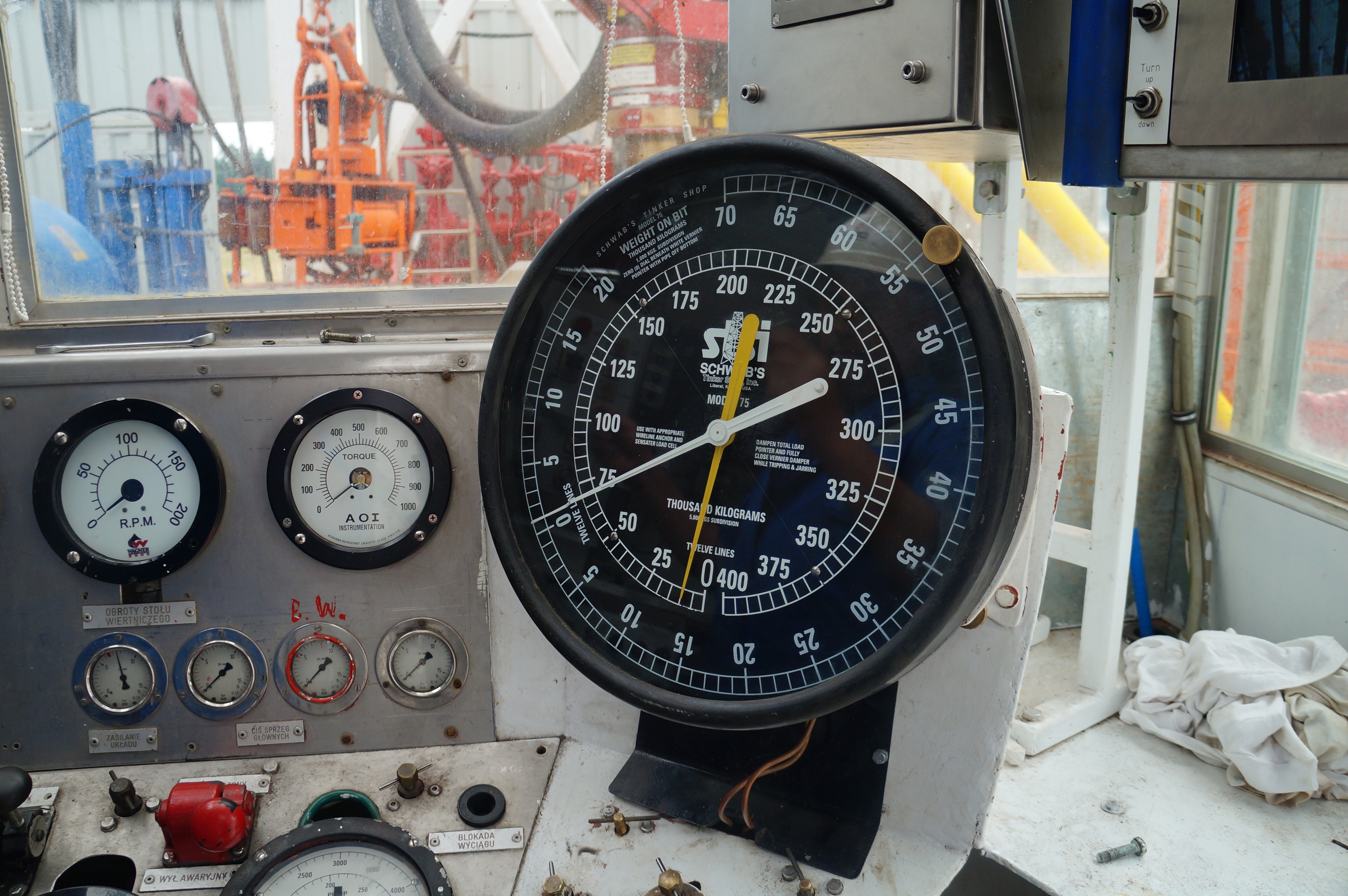 Drilling instrumentation gauges